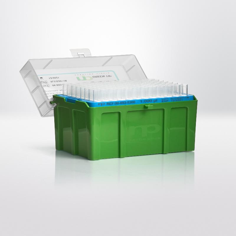 Наконечник Nerbe plus з фільтром 1000 мкл для ПЛР з premium surface